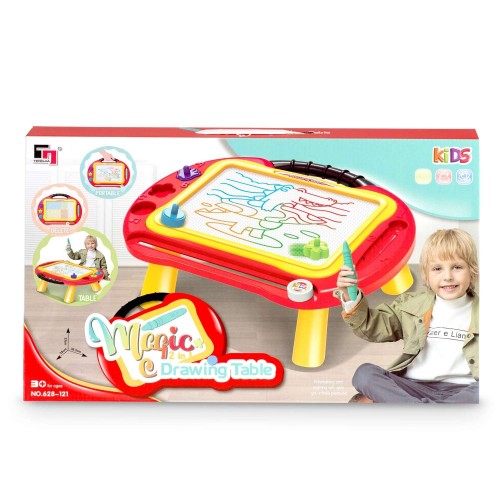 Дошка Ricokids + стіл для малювання - червоний фото 7
