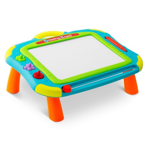 Дошка для малювання Ricokids + стіл для малювання - синій фото 1