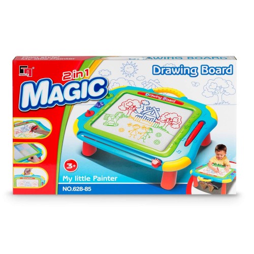 Дошка для малювання Ricokids + стіл для малювання - синій фото 7