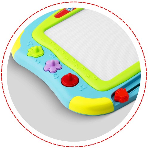 Дошка для малювання Ricokids + стіл для малювання - синій фото 9