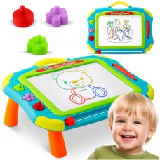 Дошка для малювання Ricokids + стіл для малювання - синій